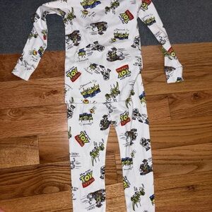 GAP Kids Pajama Set - White with Toy Story Print